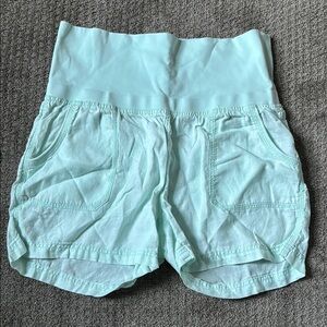 Calvin Klein Performance Green High Waist Shorts